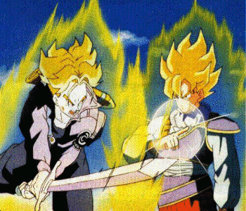 Trunks vs Goku