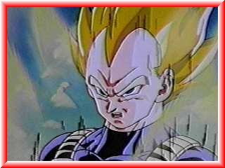 Vegeta se transforma en SSJ